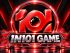 IN101 Game logo with a bold red and silver gaming design